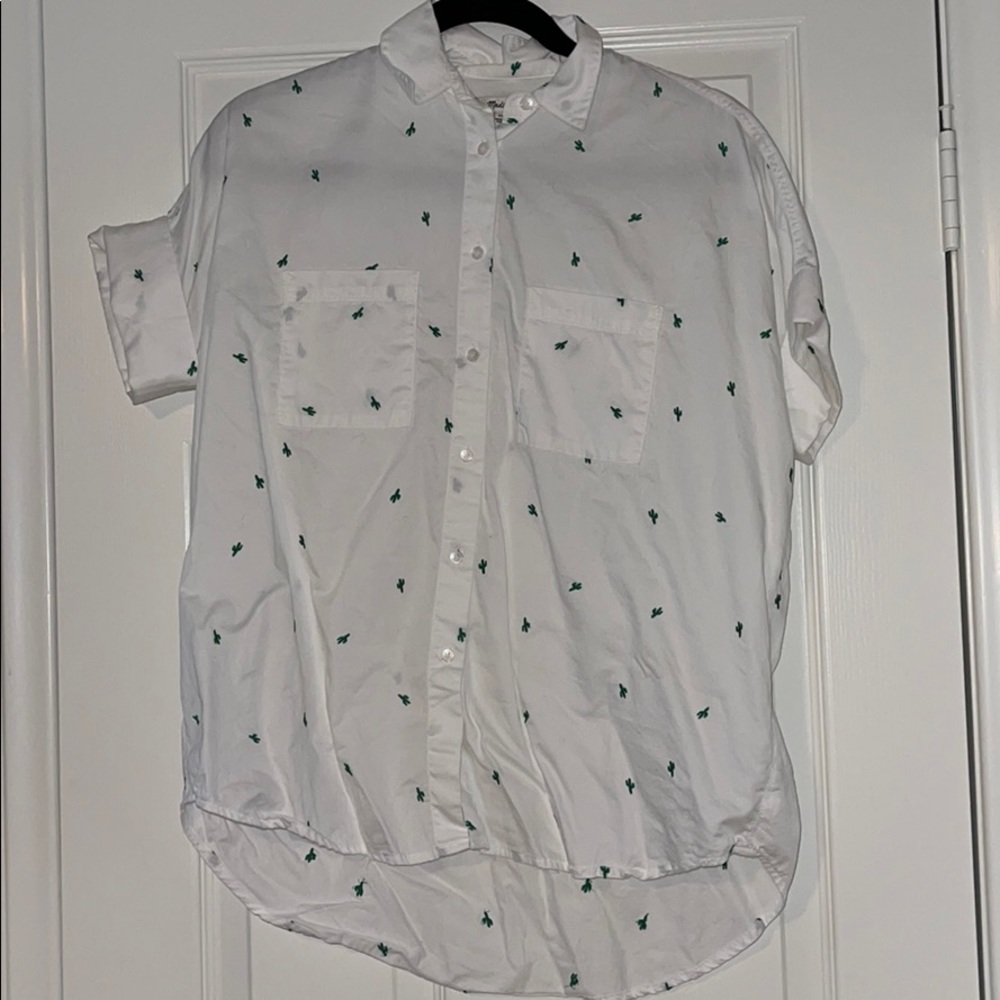 Madewell Cactus Buttom Down